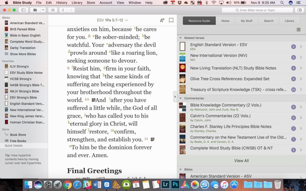 Free bible software for macbook